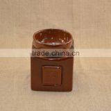 Ceramic Chocolate Fondue Set With Tealight Burner Factory Wholesale thumbnail-1