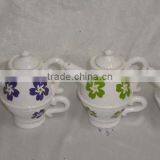 Ceramic Tea Kettle With Warmer SN11-55 thumbnail-1