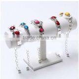 White PU Bracelet Holder Watch Display thumbnail-1