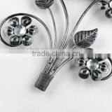 Hot Sale Dendritic Silvery White Nice Home Decor Wall Clock thumbnail-3
