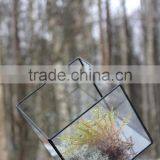 Modern Planter for Indoor Gardening Geometric Handmade Glass Terrarium thumbnail-2