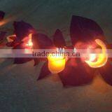 20 Battery Powered LED Purple Orchid Fairy Lights for Party and Decoration thumbnail-2