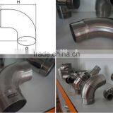 JINXIN High Quality Handrail Pipe Elbow Fitting_stainless Steel 304 Welded Pipe Fittings Elbow thumbnail-2