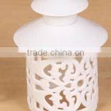 Morden Outdoor Metal Luminous Lanterns in Whitecolor Candle Holder thumbnail-4