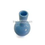 2014 Small Ceramic Blue Exotic Vases thumbnail-1