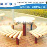 (HD-19506)Wooden Picnic Table and Bench thumbnail-1