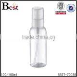 100ml 150ml Best Sellers High Quality Cosmetic Packaging White pp Pump Clear Plastic Pet Bottle for Skin Care Lotion thumbnail-2