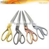 S13002G/B/C/S 9-1/2" 4 Colors Superior Quality Ice Tempered Stainless Steel Blade Zinc-alloy Handle Tailor Fabric Scissors thumbnail-1