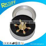 6 Axis Metal Fidget Spinner Finger Focus Toy, Stress Realief Anti-Anxiety Toy With Long Duration Upgrade Detachable Arms thumbnail-6