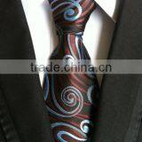 HDYF-19 Classical Jacquard Woven Men's Polyester Tie thumbnail-1