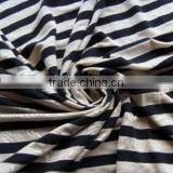 100%cotton Yarn Dyed Stripe Single Jersey Fabric Knit High Fashion Fabric Soccer Jersey