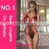2015 High Quality Hot Sales Sexy Teddy Lingerie Sexy Lingerie in Uae Charm Women Sexy Teddies thumbnail-3