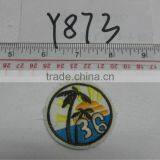 Machine Embroidery Badge Style