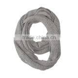 2015 Fashionable Scarf Wholesaler Lady Kinnted Infinity Scarf thumbnail-3