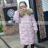 Unique Baby Girl Names Images Children's Warm Winter Clothing Girls Long Down Jacket thumbnail-1