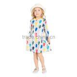 S33552W Girls Dresses Animal Print Girls New Fashion Long Sleeve Dress thumbnail-2