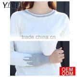 Custom Winter Spring Red Color Block Christmas Knit Pattern Couple Sweater thumbnail-4