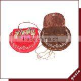 Very Good Quality Silk Brocade Pouch For Wedding Invitation SH037 thumbnail-1