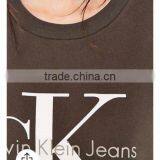 Black Long Sleeve Wholesale Cheap Price Crewneck Women Sweatshirt thumbnail-2