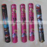 Eco-friendly Material High Quality Logo Printed Slap Band thumbnail-2