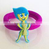 Inside Out Cartoon Characters Decorative Elastic Hair Tie for Kids thumbnail-3