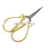 Hot Sell Gold Plated Vintage Retro Style Stainless Steel Sewing Scissors thumbnail-1