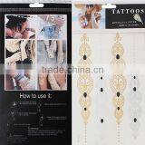 New Arriver Body Art Multicolor Removable Waterproof Metallic Temporary Tattoo Sticker thumbnail-3
