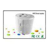 Wifi Wireless White / Red Smart Light Switches Socket for Air Condition thumbnail-1