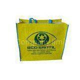 Eco Friendly Green Polypropylene Woven Bag , Varnishing Woven Bag thumbnail-1