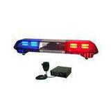 Fully - sealed IP53 LED Warning Light bar , police vehicle led emergency blue lights