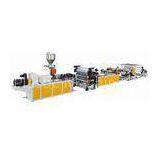 PVC Transparent Soft Plastic Sheet Extruder / Roof Panel Machine