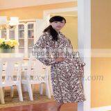 Luxury Flannel Winter Bathrobe for Womens thumbnail-1
