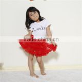 Kids Baby Girls Princess Dancewear Tutu Ruffle Chiffon Fluffy Pettiskirt Skirts