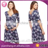 Maternity pregnancy clothing sample of maternity dress
