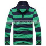 China Supplier 2016 Fashion Wholesale Clothing Man Cheap Polo Shirt Stripe Design Cotton Men's Long Sleeve Polo Shirt thumbnail-4