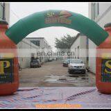 Inflatable Bottle Arch , Inflatable Arch With Bottle , Advertising Inflatable From China Factory thumbnail-2