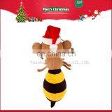 Wholesale Stuffed Lovely 20cm Plush Christmas Toys Bumble Bee For Gift Christmas 2016 thumbnail-4