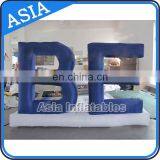 Big Inflatable Led Letters , Giant Inflatable Alphabet , Inflatable Letter Banners