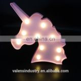 Hot selling OEM Wholesale LED Unicorn Night Light