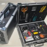 19 pieces outdoor metal carrying case FTTH Fiber Tool Kits