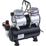 Two cylinder portable airbrush mini compressor AS-196