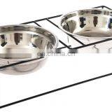 New Type Top Sale Iran Frame+Stainless Pet Food Bowl thumbnail-2