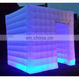Customized Colorful LED Inflatable Photo Booth With LED Tube Lights For Hot Sale thumbnail-4