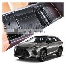 Interior Accessories Parts Silicone Armrest Rest Storage Box Center Control Console Organizer Tray For Lexus Rx 2016-2021