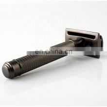 Adjustable Metal Brass Handle Chrome Safety Razor Shaving Machine For Man thumbnail-3