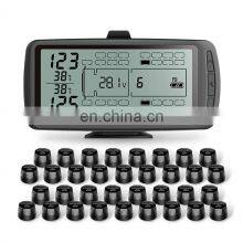 Truck Fleet TPMS Tyre Pressure Monitor System With Monitor up to 98 Tire for Fleet Manager