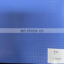 0.55m 610gsm Blue PVC Laminated Tarpaulin Fabric For Inflatable Boat Material thumbnail-2