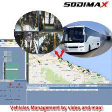3G/4G 4CH 720P AHD HDD Vehicle Mobile DVR HDD Server Car Recorder Blackbox thumbnail-3