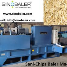 Sani-chips Baler Machine