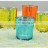 2014 Made in China New Glass Candle Holder for Wedding Centerpieces&home Decor